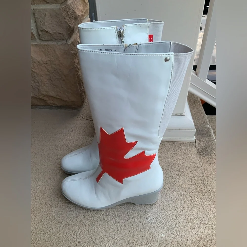 ROCKPORT Boots Limited Edition Vancouver Olympic Waterproof Size 7.5 BRAND NEW - Picture 7 of 17